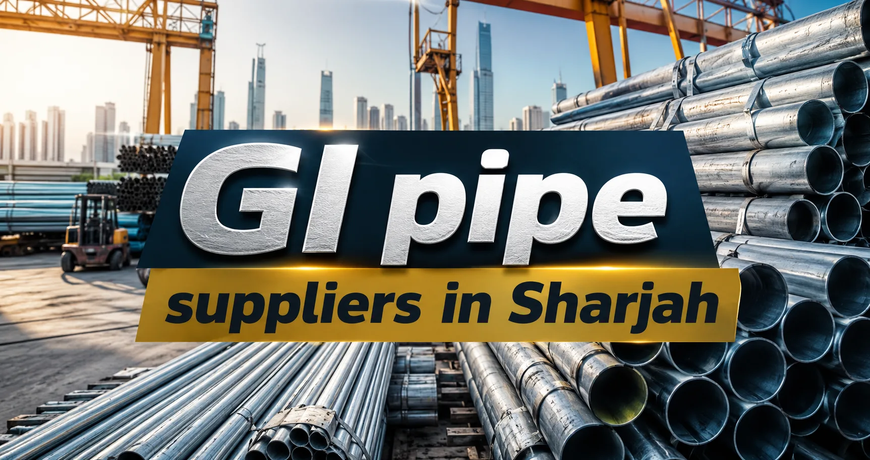 GI pipe suppliers in Sharjah