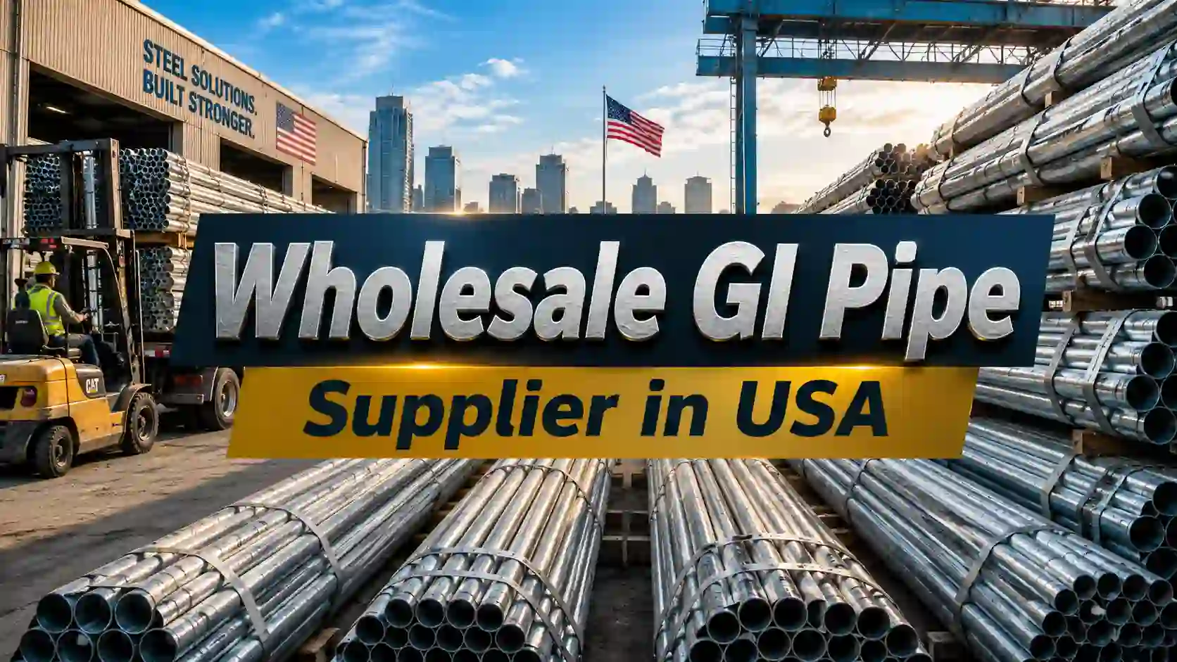 wholesale gi pipe supplier in usa